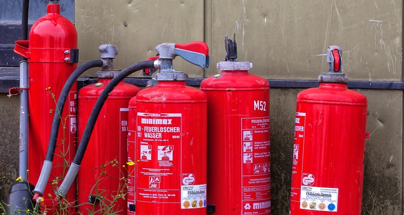 red Fire Extinguisher